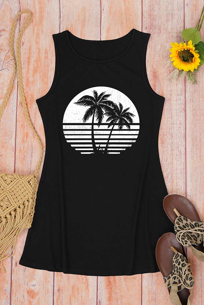 Summer Sunrise Tank Dress