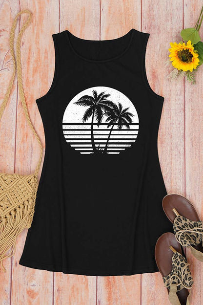 Summer Sunrise Tank Dress