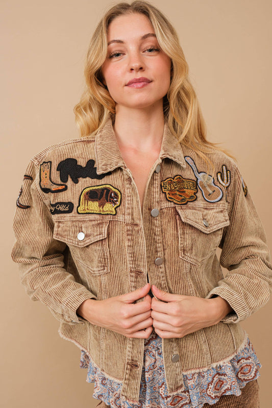 Corduroy Western Jacket