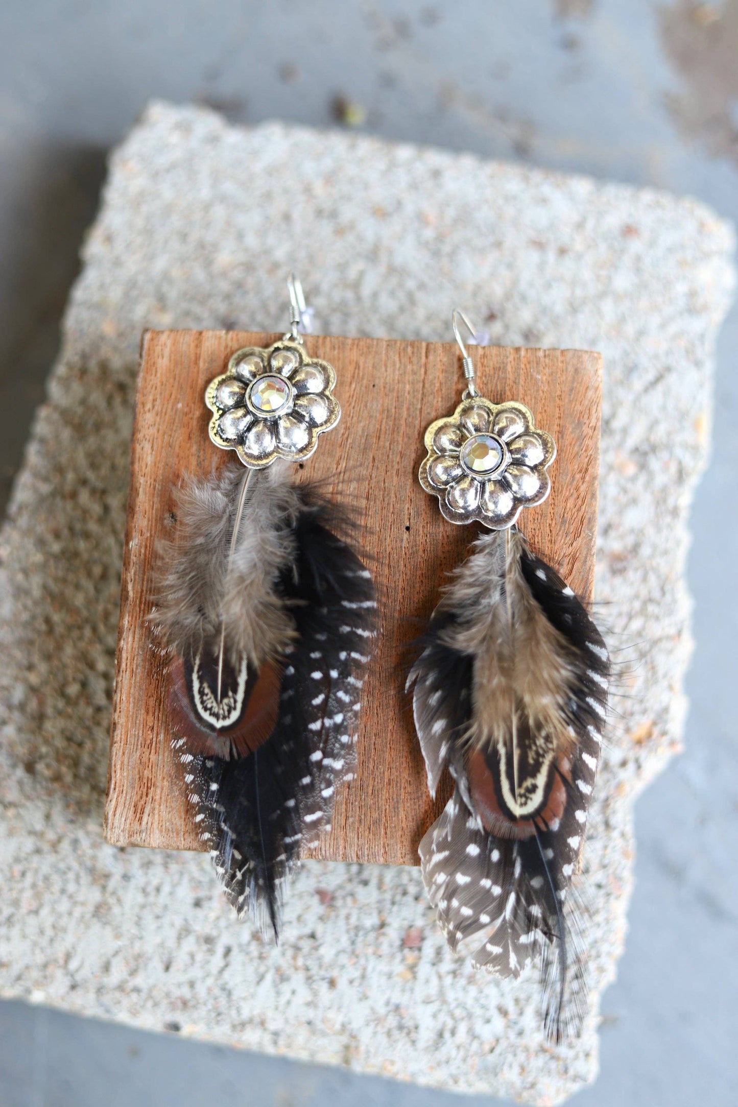 Funky Feather Earrings