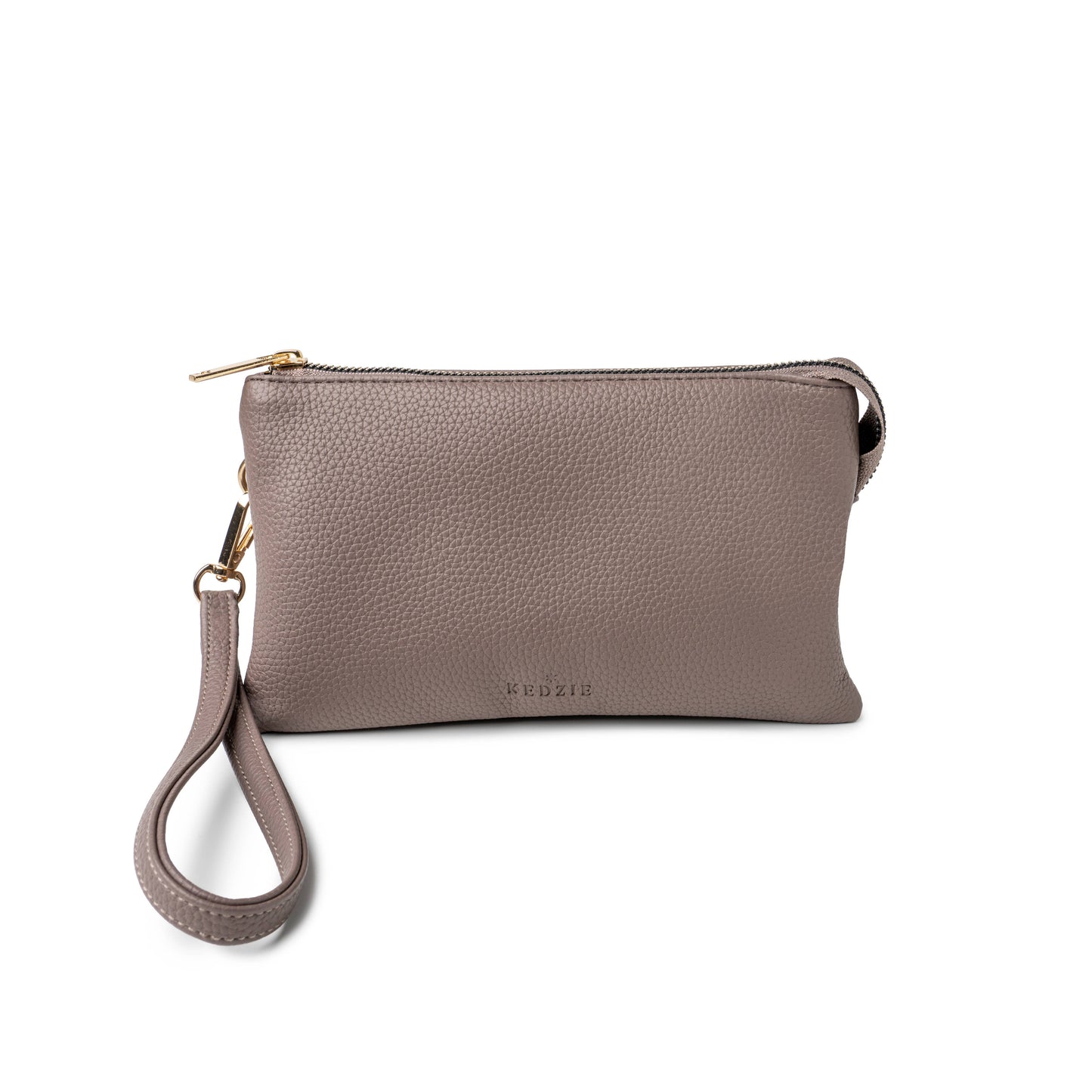 Kedzie Eclipse Convertible Wallet Crossbody Open Stock: Chestnut