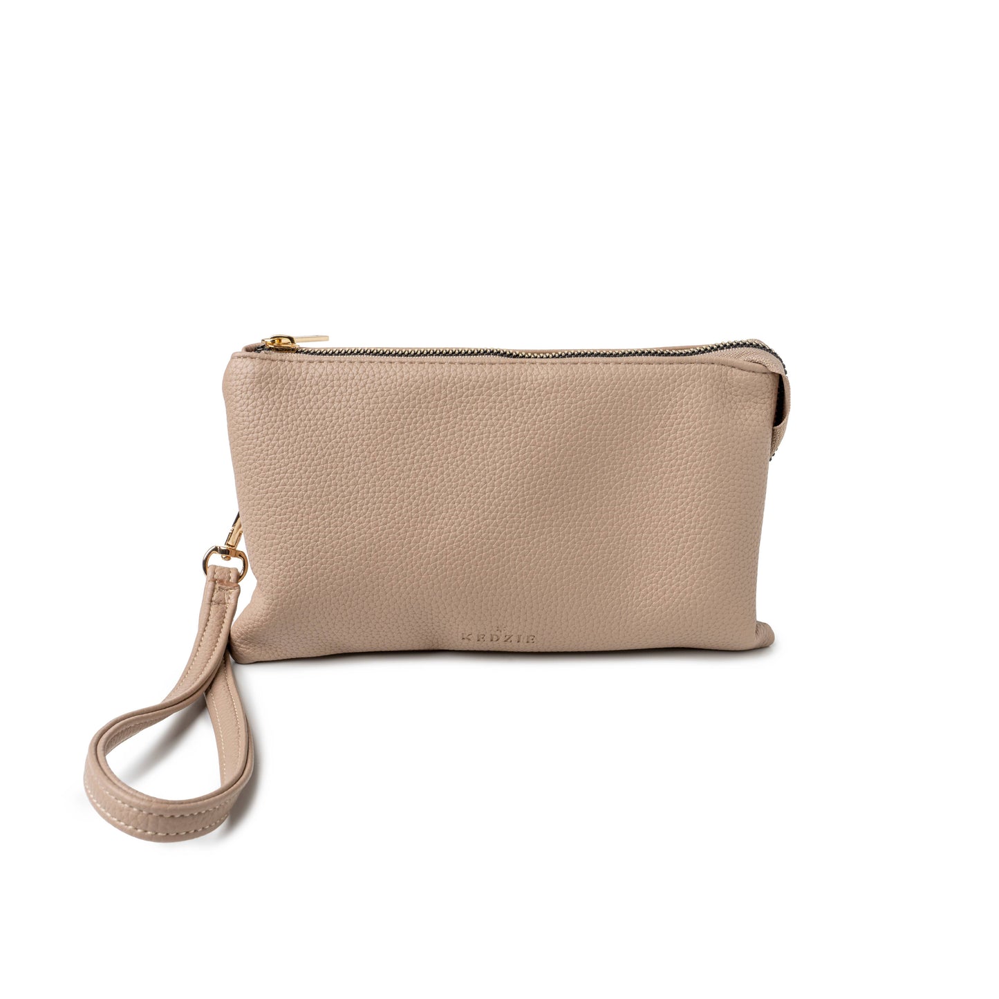 Kedzie Eclipse Convertible Wallet Crossbody Open Stock: Chestnut