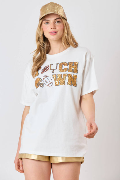 Football Short Sleeve Top