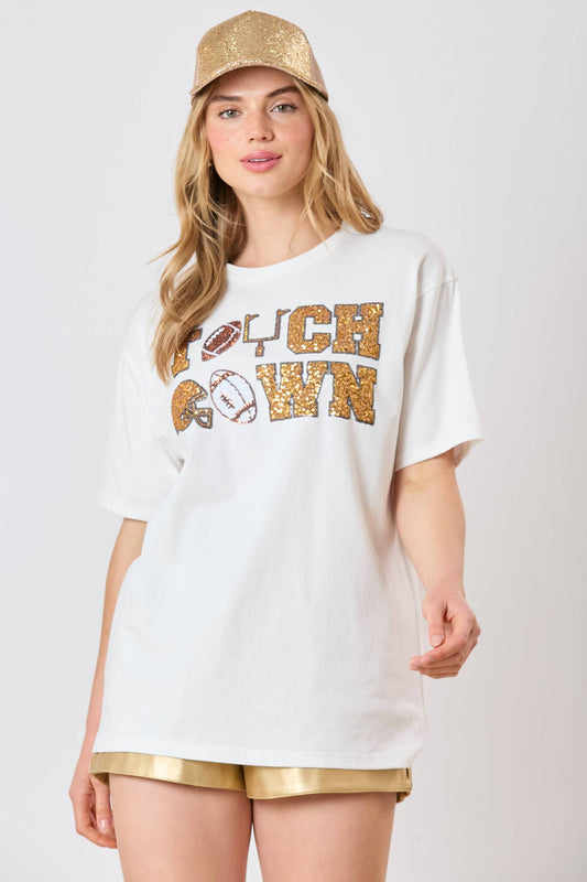 Football Short Sleeve Top