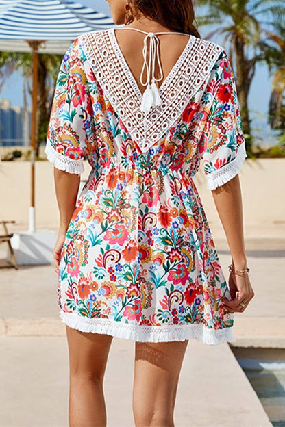 Paisley  Beach Dress  One Size