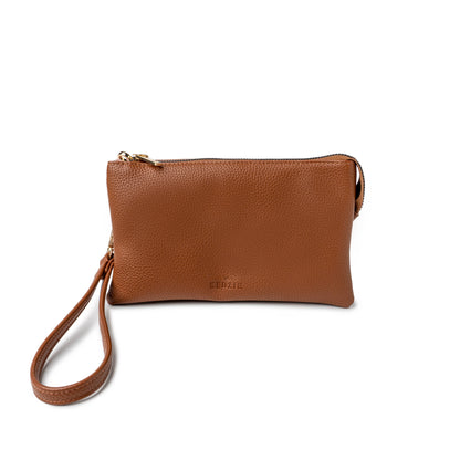 Kedzie Eclipse Convertible Wallet Crossbody Open Stock: Chestnut