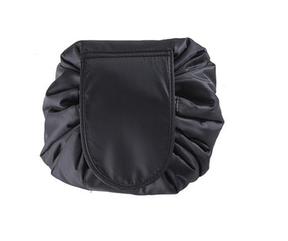 Drawstring makeup bag