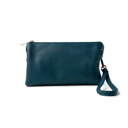 Kedzie Eclipse Colorblocked Convertible Wallet Crossbody O.S: Teal